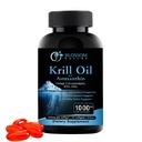 Antarktisz Krill Oil 1000mg Softgels Astaxantin - Omega3 EPA & DHA kiegészítés szív, agy, és közös egészség formájában foszfolipid- 60 Vanilla- ízesített Softgels