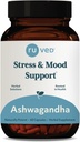 rozsdás Ashwagandha kapszula - Organic Ashwagandha Root kivonat kiegészítés férfiak és nők, 500mg Per Pill a mellékvese egészség és az általános wellness - 60 vegetáriánus Caplet (1 gróf)