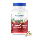 Ridgecrest Herbals Emésztõtiszta, Gyógynövény Máj Támogató Kiegészítés, Áldott Thistle, Gyermekláncfű, Detox, Cleanse támogatás, Egészséges Bile (60 Caps, 30 Serv)