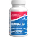 Nagy hatáserősségű D3-vitamin 5000 NE - Klinikai Formula-D-vitamin kiegészítés férfiak és nők részére csontfogak és immun támogatás - magas abszorpció Vegetáriánus mikrolátok (60 napos ellátás)