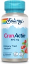 SOLARAY Cranactin Cranberry kivonat 400 mg - Áfonya kiegészítők nőknek és férfiaknak - Szájhólyag és vizelet Tract egészségügyi támogatás C - Vegán, 60- napos garancia (60 CT)