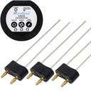 AirMix kolloid ezüst generátor Kit + 3pc 12ga 6 "tartalék ezüst pár