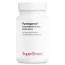 Supersmart - Pycnogenol 200mg naponta (szabadalmaztatott & Highly Bioavailable) - French Maritime Pine Bark Exchange 124; Non-GMO & Gluten Free - 60 vegetáriánus kapszula