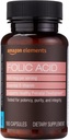 Elemek - Folic Acid, 800 µg per serve, Tabletta, 180 Count, Pack of 1, Women 's Dietary Supplement for Healthic Prenatalis Development, 6 hónap ellátás