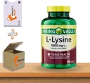 L- Lysine 1000 mg tabletta • Immuntámogatás és bőregészség • 100 Tavaszi Valley + Vena 's Sticker (1. csomag)