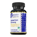 Premier Research Labs American Ginseng Supplement - American Ginseng Capsules, Herbal Ginseng Root Pills, North American Ginseng Herb Extract, Calming Energy Supplement - 60 Plant- alapú kapszula