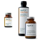 ALGAECAL Bundle - D3 (1000 NE) + K2, E-vitamin, A-vitamin (1000 NE) & Plant- alapú kalcium csontpótláshoz és Omega 3 1200mg EPA DHA-val