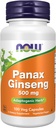 NOW Foods kiegészítők, Panax Ginseng (Root) 500 mg, Adaptogen Herb *, 100 Veg kapszula