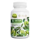 5- HTP kiegészítés 200mg, Támogatja az egészséges alvás & hangulatot kalcium - Non-GMO, gluténmentes - 90 kapszula