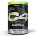 Cellucor C4 Ultimate Strength PreWorkout Powder - Tri- Stim Experience 300mg koffein + TeaCrine + Dynamine - Creatine & Beta -Alanine - Energy Supplement for Women & Women - Sour Green Apple, 20 Servings