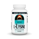 Source Naturals L- Lysine Free Form Powder - Amino Acid Supplement Supports Energy Formation & Collagen * - 100 Nagyi