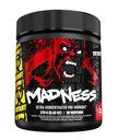 Mutant Madness A124; Pumpamennyiség és Pump Blend Tartalmazza az L- Citrullin, Beta -Alanine, Taurin, L- Tyrosine A124; 270G (9.52 OZ) 30 Serving 124; Gyümölcs Punch