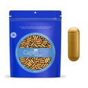 Capsuline Größe 0 - Farbige Gold Leere Gelatine Kapseln - 1000 Graf - Leere Gel Pillen Kapseln - DIY reine Bovine Pille Füllung - Leere Kapseln - Kosher und Halal zertifiziert