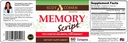 Suzy Cohen Memory Script Lions Mane, Foszfatidilserine, Green Tea Extract and Ginkgo - Brain Support Supplement for Focus - Nootropic Capsules for Cognition, Faster Recall and Mood