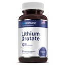 Lítium Orotate 10 mg / kapszula - 60 Vegetáriánus kapszula. Memória és érzelmi Wellness támogatás - Magnézium Stearate Free - 2 hónap Lítium kiegészítés.