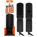 Wild Willies Beard Straightener for men - 3 Hőmérséklet beállítások, Tourmaline Keramic Fűtött Szakáll Brush & Hot Comb - Portable, Ionic Technology, Corse & Curly Hair, 400F - Grooming Tool