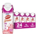 BOOST Breeze Clear Nutritional Drink - 250 Calories - 19 Vitaminok & Ásványok - 9 g fehérje - dúsított Clear Nutritional Drink with A & Cink - Wild Berry Flavor - 8 fl oz (24-es csomag)