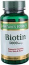 Nature 's Bounty Super Potency Biotin 5000µg - 72 softgels (2-es csomag)