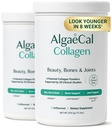 ALGAECAL Collagen - 4 Clinically- Supported Peptides VERISOL ®, FORTIGEL ®, UC- II ®, FORTIBONE ®, Anti-Aging Hydrolized Collagen Powder, 60 adag, Készült az USA-ban