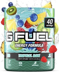 G Üzemanyag Trópusi Eső Energia Italpor, Előedzés koffein Mix játék, Sugar Free Focus Amino, Vitamin + Antioxidánsok, 9.8oz (Gyümölcs Medley, 40 szerváció)