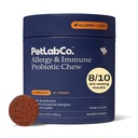 PetLab Co. Allergia & Immune Daily Probiotics kutyáknak. Támogatja a Yeast Production, Szezonális Allergia, Időszakos Itchiness, Gut & Digestive Health for Big Dogs - 30 Chews - Packaging May Vary