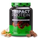 Nutology TRIPACT Vegan Protein Powder - Organic Pea, Rice & Pumpkin Protein, BCAAs & Glutamin Plant-based Meal helyettesítési Shakes for Muscle Recovery & Immunity, Chocolate Mogyoróvaj, 20 Servings