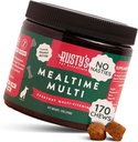 Prémium kutya multivitamin kiegészítés (170 sajt) - Étkezés Multi - CoQ10 - probiotikumok - sütőtök - Immuntámogatás - Promotes Better Joint Mobility - Egészséges bőr és kabát - Készült az USA-ban