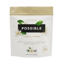 Fehérje por Vanilla Bean - 20 g Vegán, Plant- alapú fehérje mix - Non- GMO, Non- Dairy, Gluten- Free - 3.5g BCAA - 9 Essential Amino Acids - 15- Day Supply - 1 Bag, 15 Servings