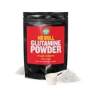 „No Bull“ L-Glutamin-Pulver - Entflammtes und mikronisiertes Glutamin, reines L-Glutamin-Pulver, Non GMO, L-Glutamin-Ergänzung, Natürlich vegan, vegetarisch und glutenfrei, 300g