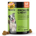 Probiotics for Dogs Probiotics for Digestive Health Dog Gut Health Probiotics Dog for Diarrhea Gut Immune Health Digestive Probiotic Chews for Dogs Itchy Skin Eases Bloating Chicken Flavor 200 Ct