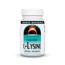 Source Naturals L- Lysine Free Form - Amino Acid Supplement Supports Energy Formation & Collagen * - 500 mg - 50 tabletta
