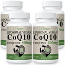 Liposzómás CoQ10 800mg Ubikinol Softgel, Max Abszorpció Ubikinol Q10, Ubikinol CoQ10 kiegészítés antioxidáns, szívfunkció és energiatermelés, Pure CoQ10 800mg, 240 Vegán Softgels