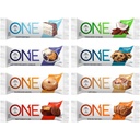 One Protein Bars, Sampler Variety Pack, Glutén mentes 20 g fehérje és 1 g cukor, Pantry Staples, 2.12 oz (8 gróf)