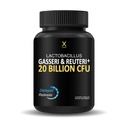 HUMANX Lactobacillus gasseri & Reuteri + 20 milliárd CFU Plus Organic Prebiotics and Punicaligans - probiotikus kiegészítők - USA Made - Non-GMO - Performance Driven Driyed Release Capsule