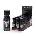 BIET IT cirkulation Organic Beet Root Juice Shots - 300mg diétás nitrát a szív-egészségügyi támogatás (15 x 2,4 fl. oz.), Non-GMO, Natural Blood Pressure Support & Juice Shots