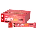 Clif Bloks Sours - Strawberry Lemonade Flavor with koffein - Energy Chews - Non-GMO - Plant Based - Fast Fuel for Cycling and Running - Quick Carboships and Electrolytes - 2.12 oz. (18 gróf)
