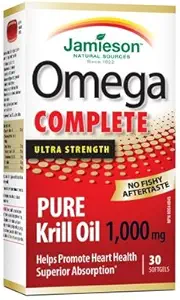 Jamieson Omega Complete ™ Pure Krill 1000 mg, 30 softgels