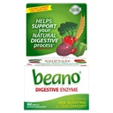 Beano Digestive Enzyme, Previtive Gas Relief felnőtteknek, Segít megelőzni a gáz és a puffadás, 100 tabletta