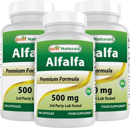 Alfalfa Green Super Food 500 mg 180 kapszula (180 db 3 darabos csomag)