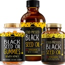 Maju Superfoods Black Seed Oil 3- in- 1 Bundle, Gumies, Capsules, & Liquid