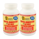 Napfény Naturals Szuper emésztési kiegészítés. Ox Bile & Actived Charcoin for Digestive Support, Bloating Relief, Gut Cleanse, Nutritional Absorption, and Complete Wellness. 100 tabletta. 2 db-os kiszerelés