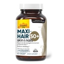 Country Life Maxi-Hair 50+ – Biotin-Based Hair, Skin & Nails Supplement für Frauen & Männer über 50 | Unterstützt gesundes Haarwachstum & Reduzierte Shedding | Certified Gluten-Free & Vegetarian | 60 Kapseln