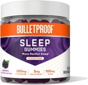 Golyóálló Sugar-Free BlackBerry Flavor Alvó Gumies, 60 gróf, Keto kiegészítés alvó támogatás