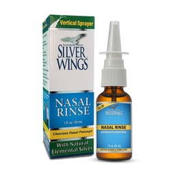 Natural Path Silver Wings Sinus Relief Natural Silver Nasal Spray - 250ppm - 1oz - 2 csomag