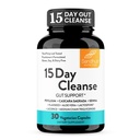 Sandhu 15 napos Gut Cleanse Colon Detox nőknek és férfiaknak 124; Supports Colon Cleansing & Digestive Health