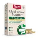Jarrow Formulas Ideal Bowel Support - 10 milliárd CFU Per Serving - Bowel Support - Reduces Bloating, Gas & Intestinal Discomfort - Akár 30 szervizek (Veggie Caps)