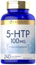 Carlyle 5HTP - 124; 100mg - 124; 240 Kapszula - 124; 5 Hydroxtryptophan - 124; Non-GMO & Gluten - Free Supplement