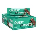 Quest Nutrition Menta Csokoládé Protein Bárok, 20g protein, 1g Sugar, 4g Net Carb, Gluten Free, Keto Friendly, 12 gróf