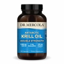 Dr. Mercola Antarktisz Krill Oil Double Strength - 2000 mg - Omega3 Supplement with EPA & DHA - Supports Brain, Heart, Joint & Immune Health - GMo- Free & Gluten- Free - 90 kapszula (30 adag)