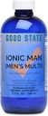 Good State Ionic Man - 124; Man 's Liquid Ionic Multi Mineral - 124; Vegan - 124; Dietary Supplement - 124; 15 different Minerals (8 oz.)